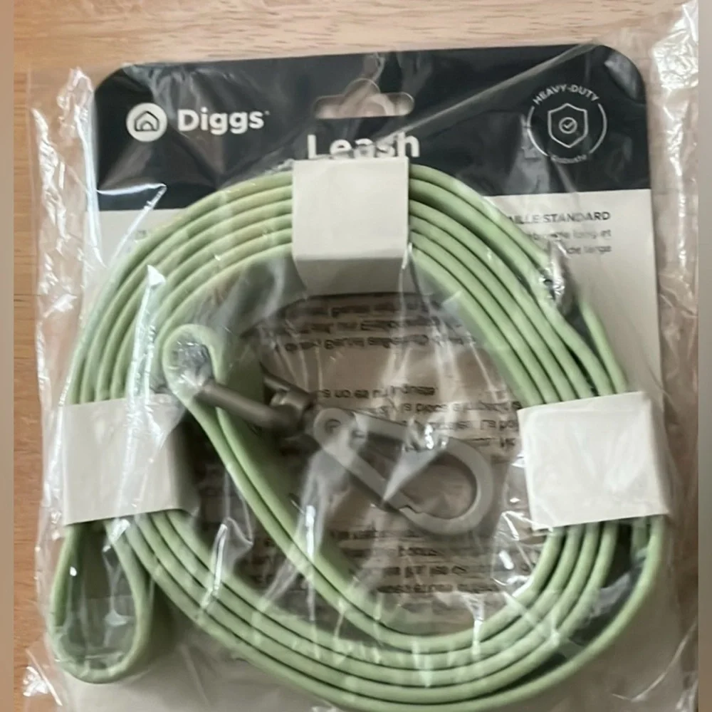 Diggs 6 Ft Green Dog Leash